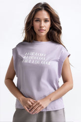 Regular Fit Tee With Aint I So Cool Artwork WM-KTP-SS24-039